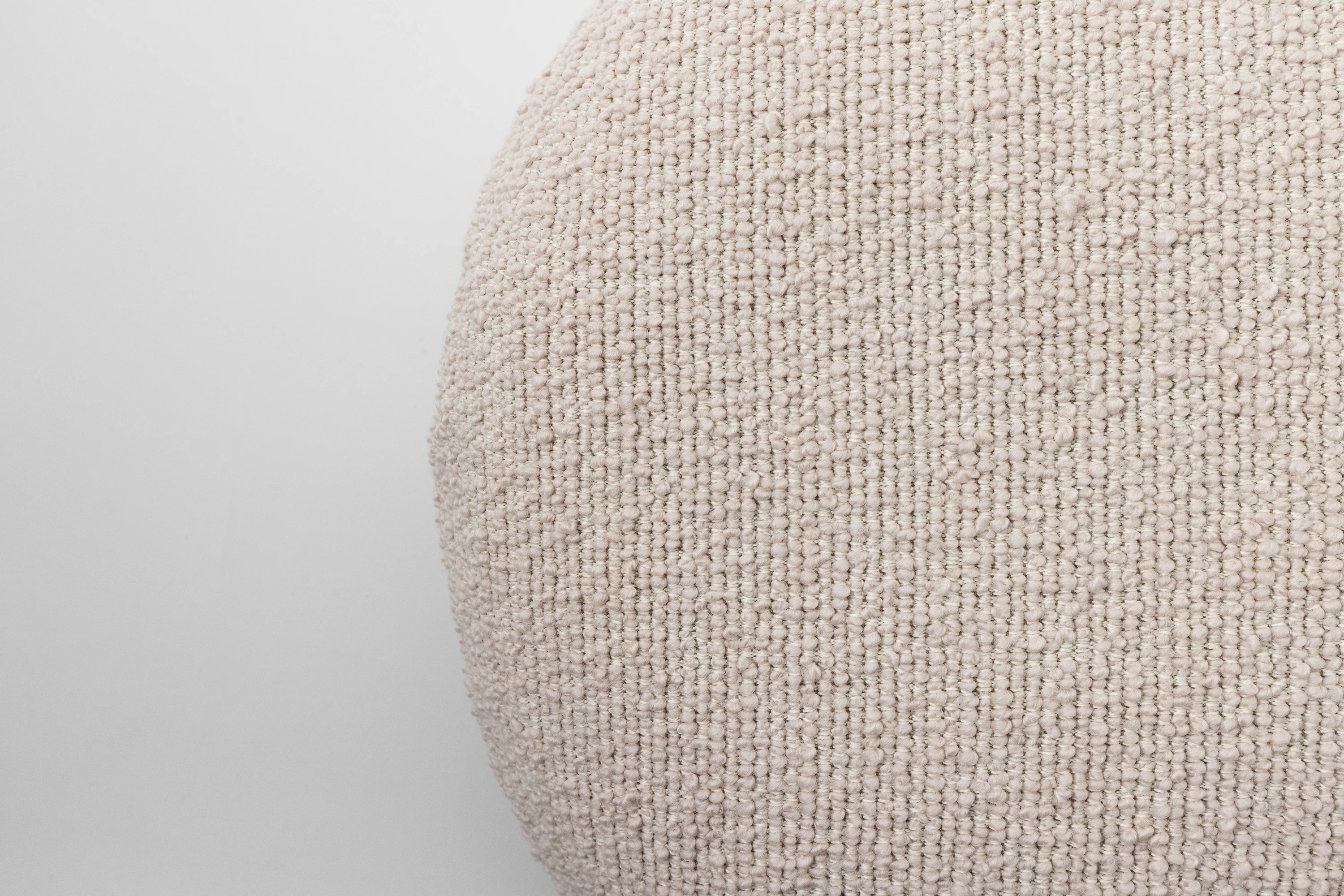 Bowie Round Cushion Linen - Image 2