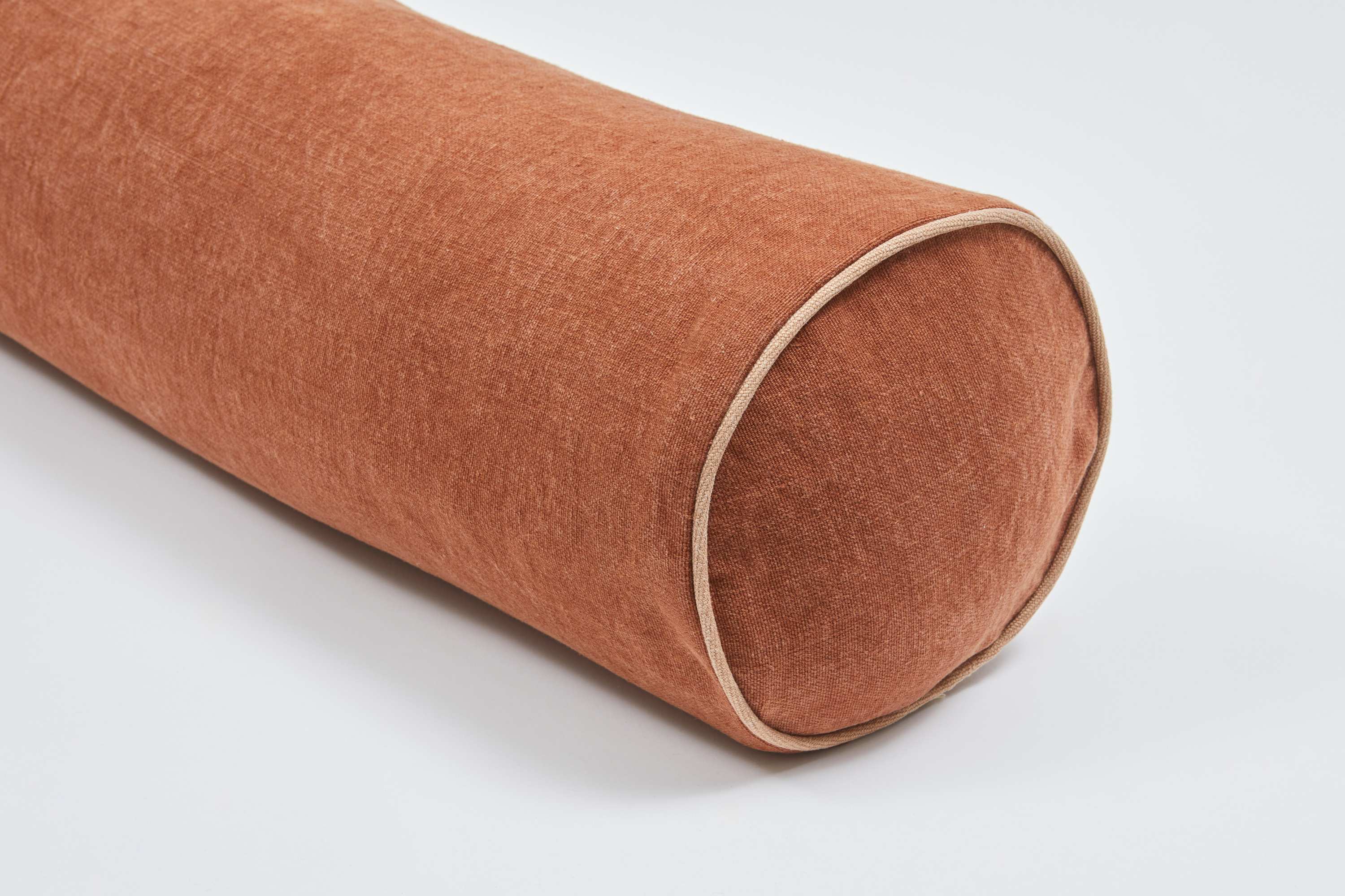 Duke Pipe Bolster Cushion Cinnamon - Image 2