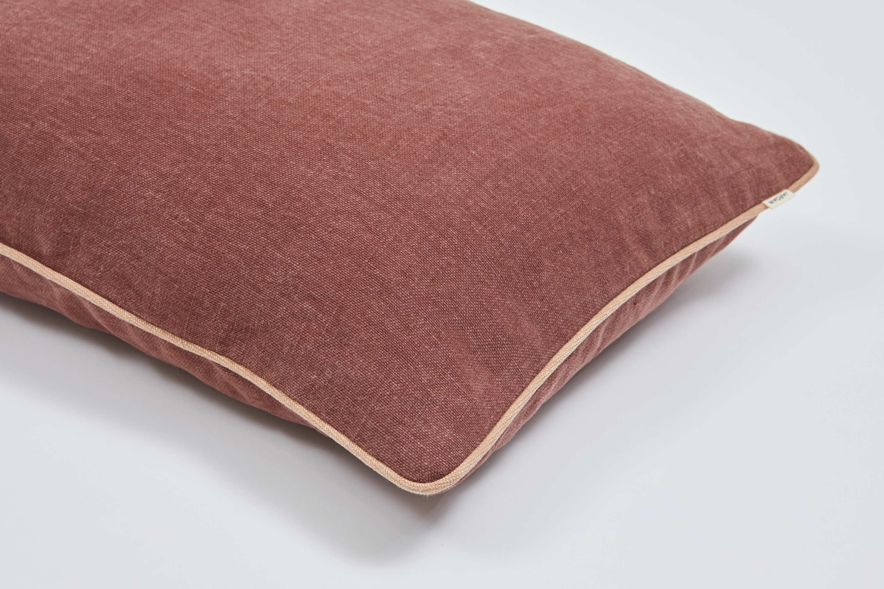 Duke Pipe Rectangle Cushion Mahogany - Image 2