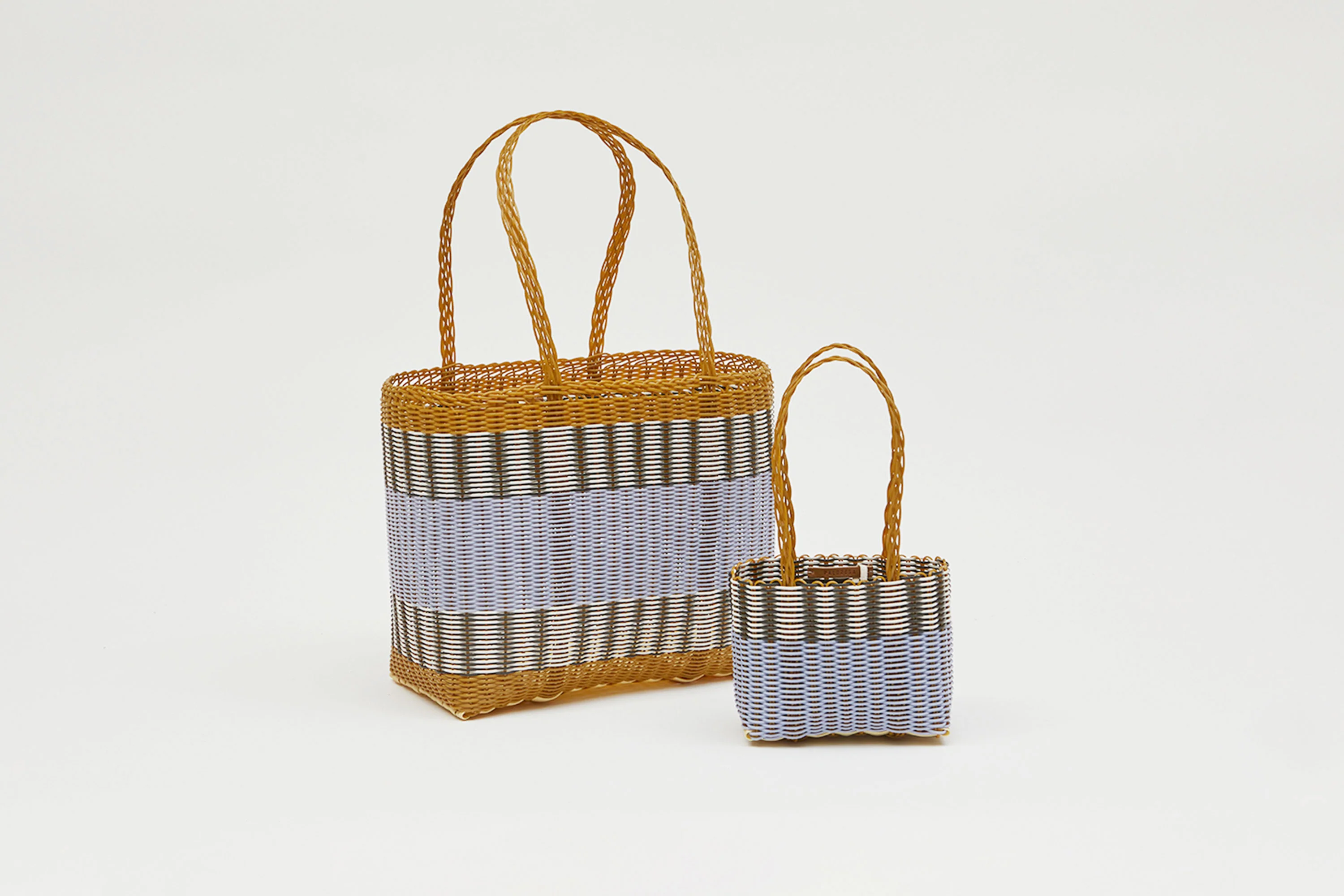 Mercado Mini Bag Tobacco & Blue Lilac - Image 3