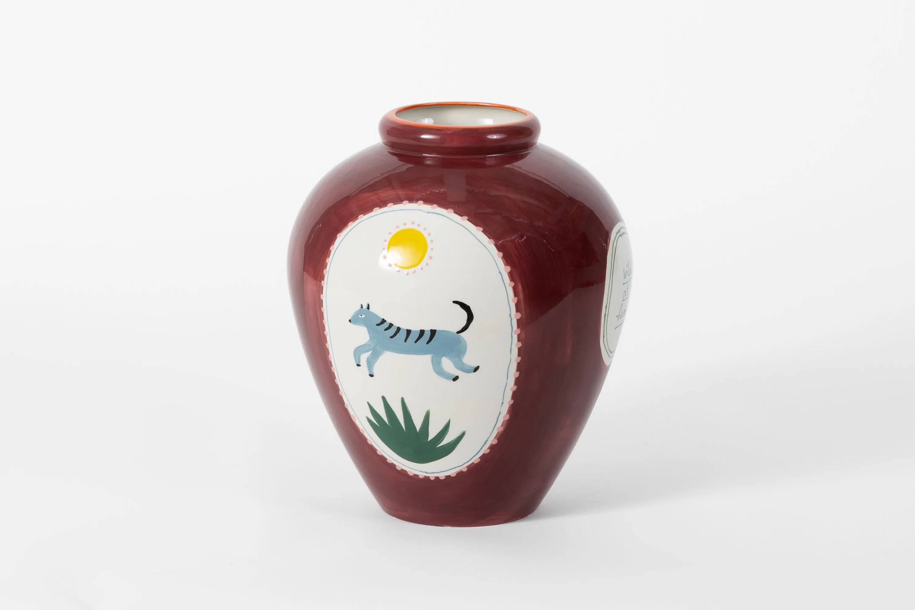 Safari Vase Mulberry